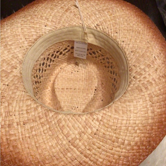 Lucca Two tone burned straw hat - Picture 2 of 4